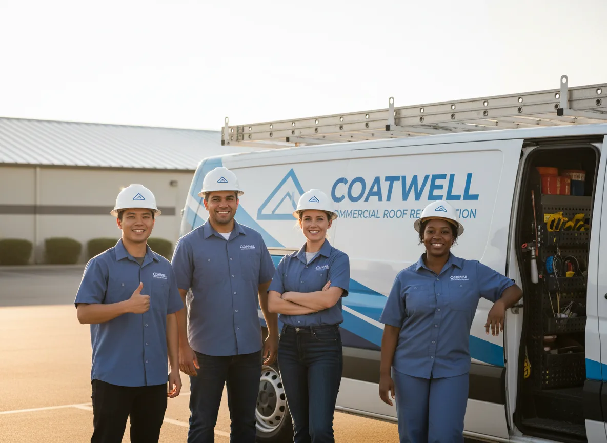 Commercial roof coating company in Loma Mar, CA